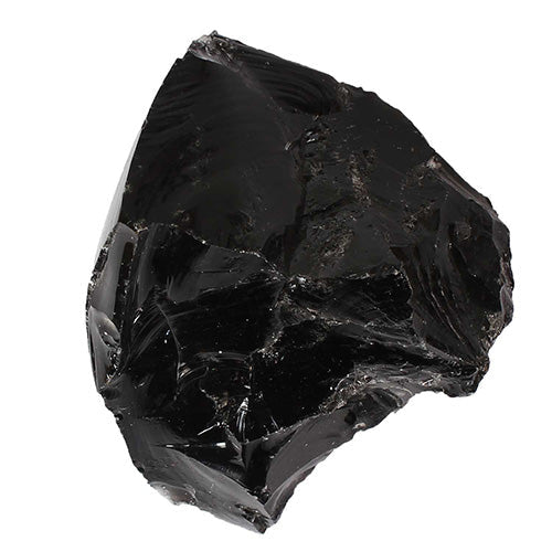 BLOC OBSIDIENNE NOIRE BRUTE - 1Kg