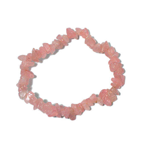 BRACELET BAROQUE QUARTZ ROSE