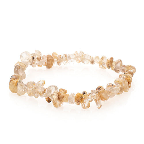 BRACELET BAROQUE QUARTZ RUTILE