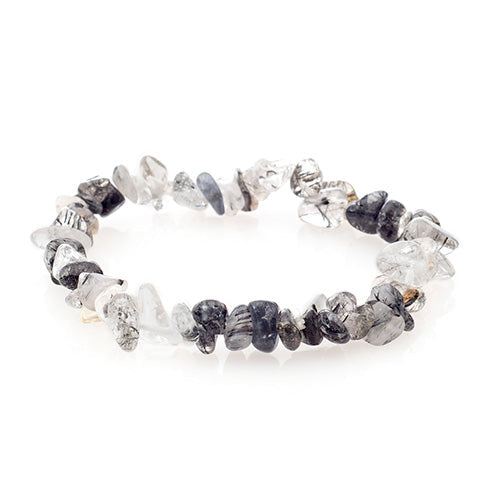 BRACELET BAROQUE QUARTZ TOURMALINE