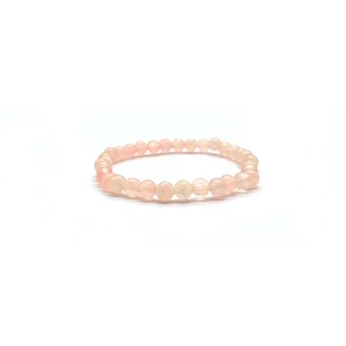 BRACELET ENFANT 4MM QUARTZ ROSE