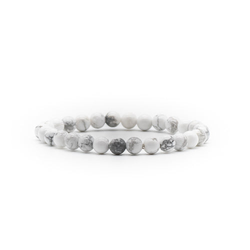 BRACELET HOWLITE | 6MM