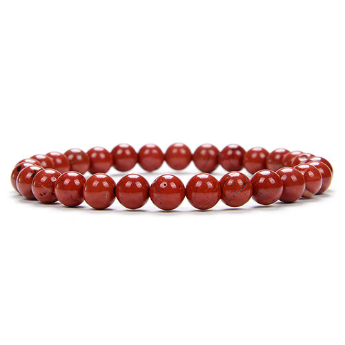 BRACELET JASPE ROUGE | 6MM