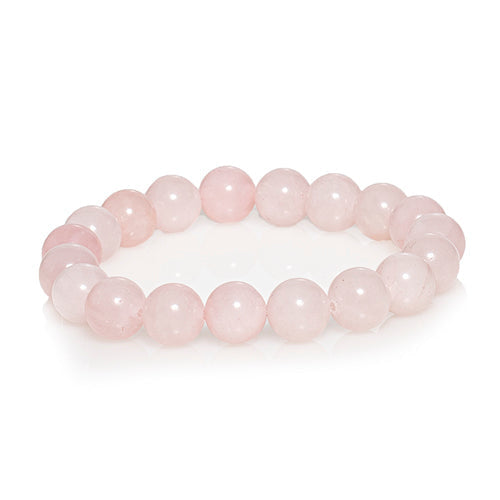 BRACELET QUARTZ ROSE | 10MM