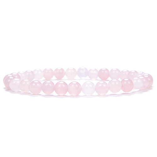 BRACELET QUARTZ ROSE | 6MM