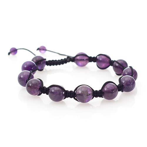 BRACELET SHAMBALLA AMÉTHYSTE