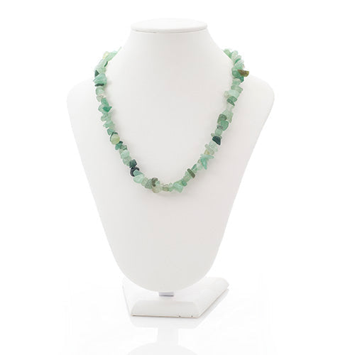 COLLIER BAROQUE EN AVENTURINE