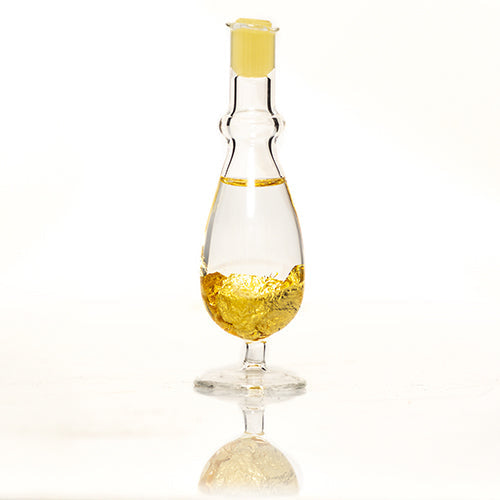 FIOLE PARFUM DE FEUILLES D’OR