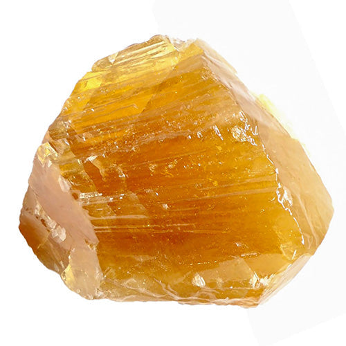 PIERRE BRUTE CALCITE MIEL